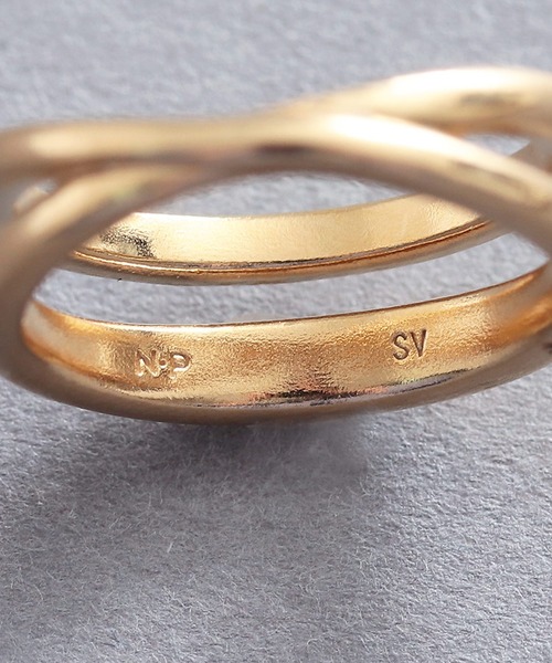 NOIR DE POUPEE K10 4粒ダイヤモンド ピンキーリング ♯5 ノワールドプーペ NOIR DE POUPEE スター ピンキーリング 5号 NOIR DE