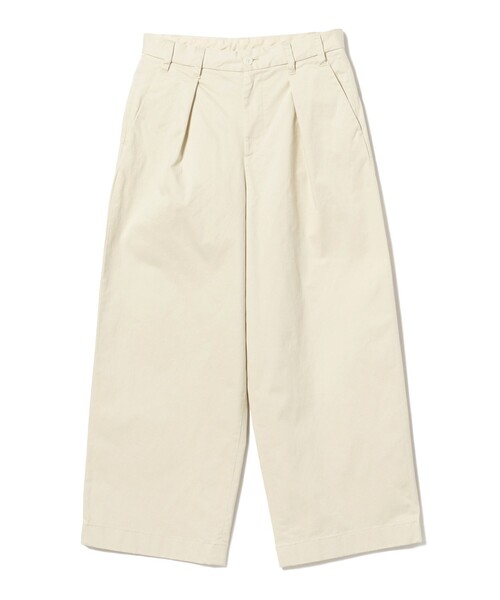 BEAMS（ビームス）の「BEAMS / サテン 1インプリーツ パンツ（その他パンツ・メンズ・ブラック/ホワイト・M/L/XL/S）」の3枚目の写真