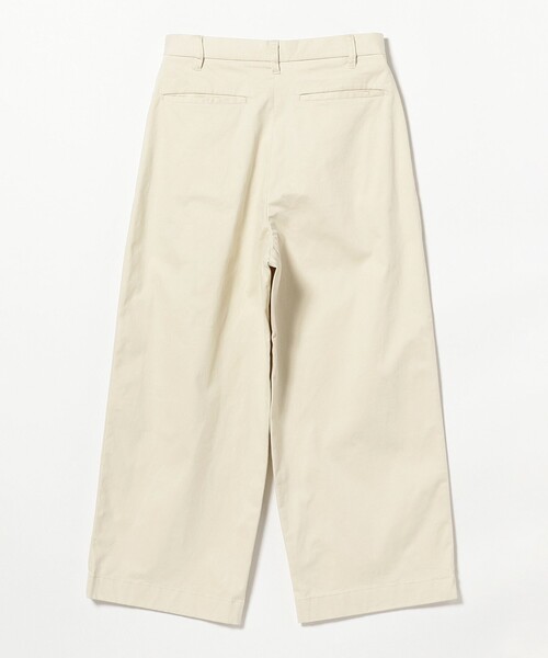 BEAMS（ビームス）の「BEAMS / サテン 1インプリーツ パンツ（その他パンツ・メンズ・ブラック/ホワイト・M/L/XL/S）」の6枚目の写真