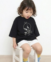 Looney Tunes（ルーニーテューンズ）の「トゥイーティープリントBIGロンT（Tシャツ/カットソー）」