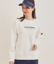PLAYバックロゴ長袖スウェット