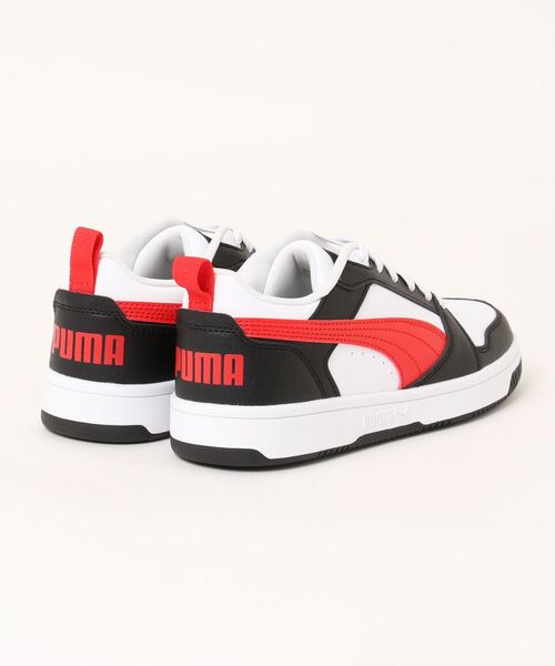 PUMA(プーマ)の「《PUMA》リバウンド V6 ロウ(スニーカー・メンズ・ホワイト×ホワイト/ホワイト系その他3/ホワイト系その他2/ホワイト系その他/ホワイト×ブラック/ホワイト×レッド/ホワイト系その他4/ホワイト系その他5/ホワイト系その他6・24.5cm/26.5cm/26.0cm/25.0cm/23.5cm/23.0cm/24.0cm/28.0cm/27.0cm/27.5cm/25.5cm/22.5cm/22.0cm)」の10枚目の写真