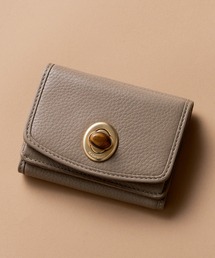 HASHIBAMI（ハシバミ）の「【HASHIBAMI】≪限定 別注カラーあり≫ 天然石ミニウォレット ギフト（財布）」