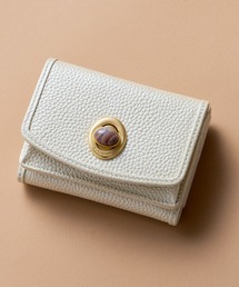 HASHIBAMI（ハシバミ）の「【HASHIBAMI】≪限定 別注カラーあり≫ 天然石ミニウォレット ギフト（財布）」