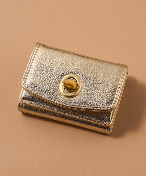 セール】【HASHIBAMI】≪限定 別注カラーあり≫ 天然石ミニウォレット