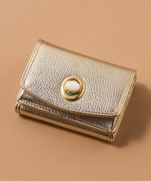 新品　コカルド　人気　三つ折り財布　シャンパンゴールド 新品 コカルド 人気 三つ折り財布 シャンパンゴールド