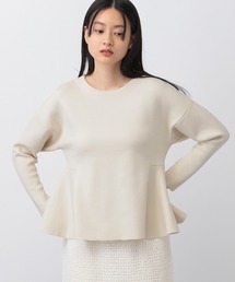 A part by | ペプラムニットプルオーバー長袖(ニット/セーター)