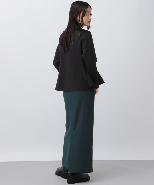 A part by（アパートバイ）の「ペプラムニットプルオーバー長袖（ニット/セーター・レディース・ブラック/アイボリー・FREE）」の17枚目の写真