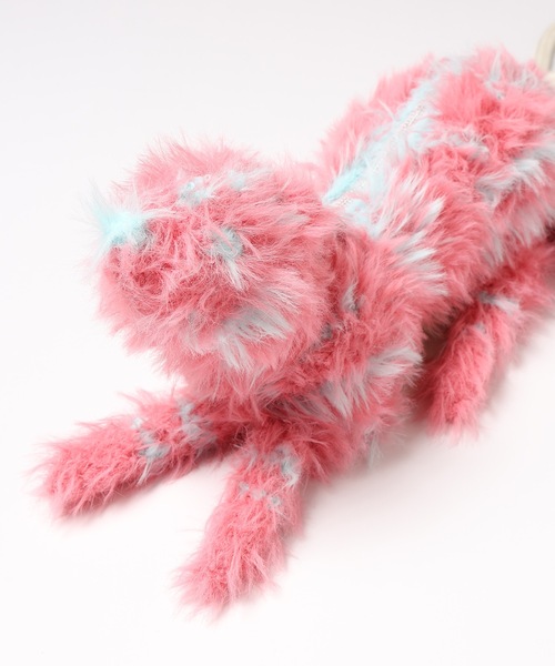 amok（アモク）の「TIGER KNIT BAG（ショルダーバッグ・メンズ・イエロー/ピンク・FREE）」の13枚目の写真