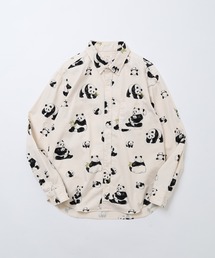 CIAO TOKYO（チャオトーキョー）の「CIAO TOKYO made in japan アニマルイラスト レギュラーフィット 総柄シャツ 長袖（シャツ/ブラウス）」