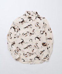 CIAO TOKYO（チャオトーキョー）の「CIAO TOKYO made in japan アニマルイラスト レギュラーフィット 総柄シャツ 長袖（シャツ/ブラウス）」