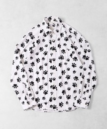 CIAO TOKYO made in japan アニマルイラスト レギュラーフィット 総柄シャツ 長袖