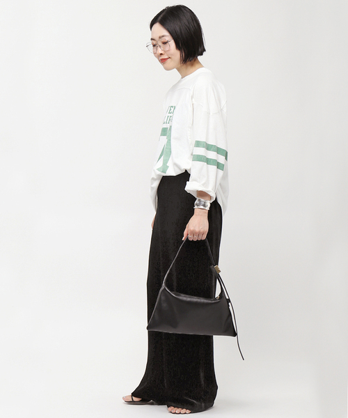 AP STUDIO（エーピーストゥディオ）の「【THE ROSE】Velvet easy Pants（その他パンツ・レディース・ブラック・38/36）」の5枚目の写真