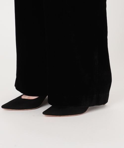 AP STUDIO（エーピーストゥディオ）の「【THE ROSE】Velvet easy Pants（その他パンツ・レディース・ブラック・38/36）」の12枚目の写真