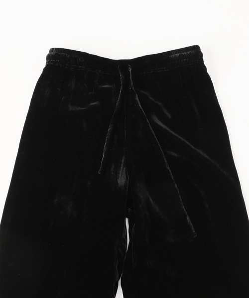 AP STUDIO（エーピーストゥディオ）の「【THE ROSE】Velvet easy Pants（その他パンツ・レディース・ブラック・38/36）」の15枚目の写真