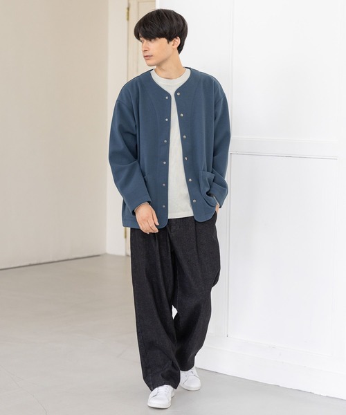 LAKOLE(ラコレ)の「ピグメントフラワー長袖T / 975677(Tシャツ/カットソー・メンズ・グレー/ライトグレー/グリーン・MEDIUM/LARGE)」の16枚目の写真