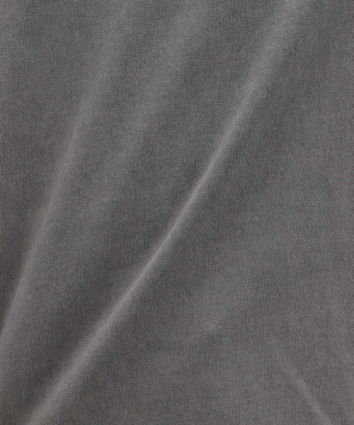 LAKOLE(ラコレ)の「ピグメントフラワー長袖T / 975677(Tシャツ/カットソー・メンズ・グレー/ライトグレー/グリーン・MEDIUM/LARGE)」の6枚目の写真