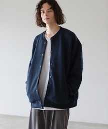 Buyer's Select/ワッフルスナップ長袖カーディガン