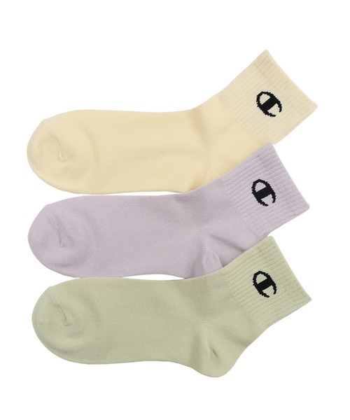 Champion(チャンピオン)の「【Champion/チャンピオン】レディース 【3足組】クォーターレングスソックス(ソックス/靴下・レディース・その他3/その他1/その他・SMALL)」の1枚目の写真