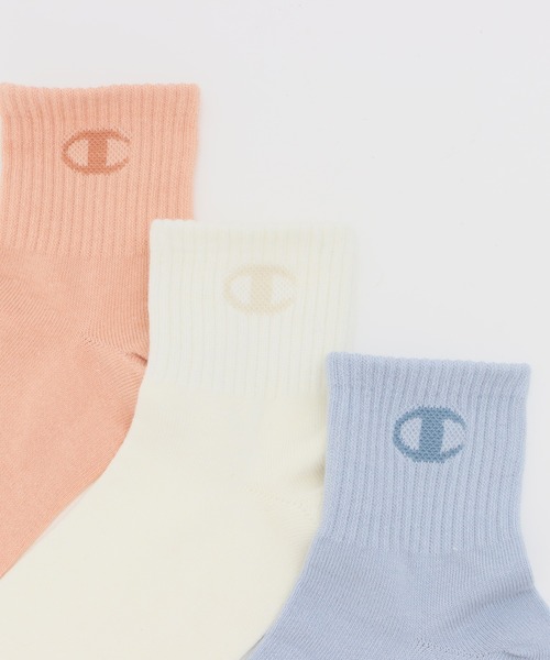 Champion(チャンピオン)の「【Champion/チャンピオン】レディース 【3足組】クォーターレングスソックス(ソックス/靴下・レディース・その他3/その他1/その他・SMALL)」の5枚目の写真