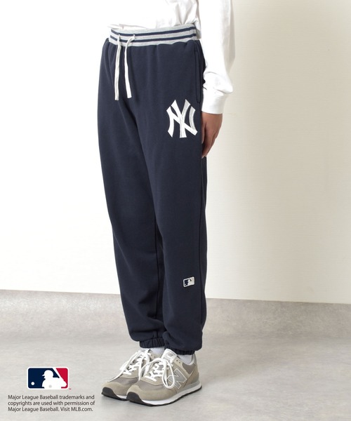 GLAZOS（グラソス）の「【MLB】裏毛チーム刺しゅうワッペン付きスウェットパンツ（その他パンツ・キッズ・ブラック/ネイビー/グレー/ブルー/グリーン・150cm/160cm/170cm/140cm）」の11枚目の写真