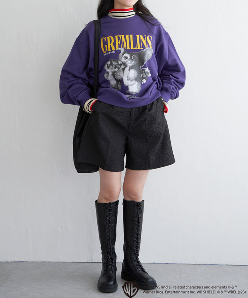 VENCEEXCHANGE（ヴァンスエクスチェンジ）の「GREMLINS グレムリン フォトプリントトレーナー（スウェット・メンズ・ターコイズブルー/ライトグレー/パープル/チャコール・M/L/LL）」の19枚目の写真