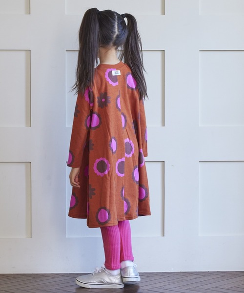 HOGAN RANCH WEAR(ホーガンランチウエア)の「ウラケキャンディペーパーワンピース(90~140cm)(ワンピース・キッズ・マスタード/チャコール/ライトブルー/レッド/ブラウン/グリーン・90/100/110/120/130/140)」の15枚目の写真