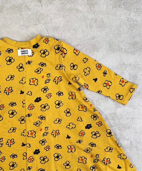 HOGAN RANCH WEAR(ホーガンランチウエア)の「ウラケキャンディペーパーワンピース(90~140cm)(ワンピース・キッズ・マスタード/チャコール/ライトブルー/レッド/ブラウン/グリーン・90/100/110/120/130/140)」の7枚目の写真