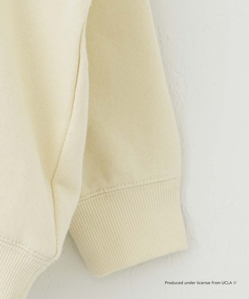 UCLA（ユーシーエルエー）の「【KIDS】【UCLA/ユーシーエルエー】TYPY別注ボックスロゴフーディー/パーカー（パーカー・キッズ・チャコールグレー/オフホワイト・S/L/XXL/XL/M）」の13枚目の写真