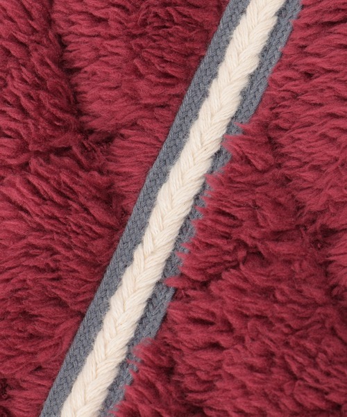 LBC（エルビーシー）の「キルンケットブランケット L（ブランケット・レディース・グレー/ダークグレー/レッド/オフホワイト・FREE）」の9枚目の写真