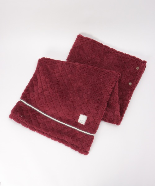 LBC（エルビーシー）の「キルンケットブランケット L（ブランケット・レディース・グレー/ダークグレー/レッド/オフホワイト・FREE）」の6枚目の写真