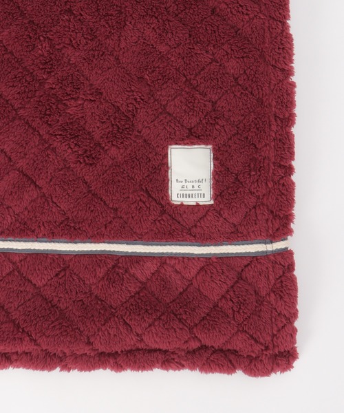 LBC（エルビーシー）の「キルンケットブランケット L（ブランケット・レディース・グレー/ダークグレー/レッド/オフホワイト・FREE）」の14枚目の写真