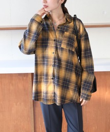 SETUP7 | 【SETUP7】リラックスオンブレチェックシャツ フランネルシャツ   KNF037(シャツ/ブラウス)
