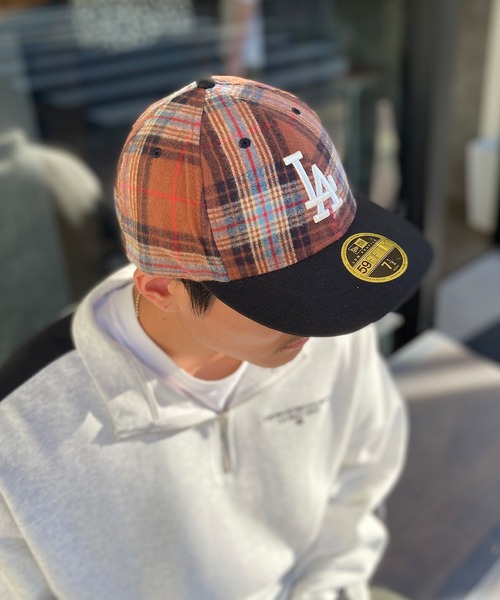 NEW ERA/ニューエラ キャップ LP 59FIFTY MLB Plaid タータン