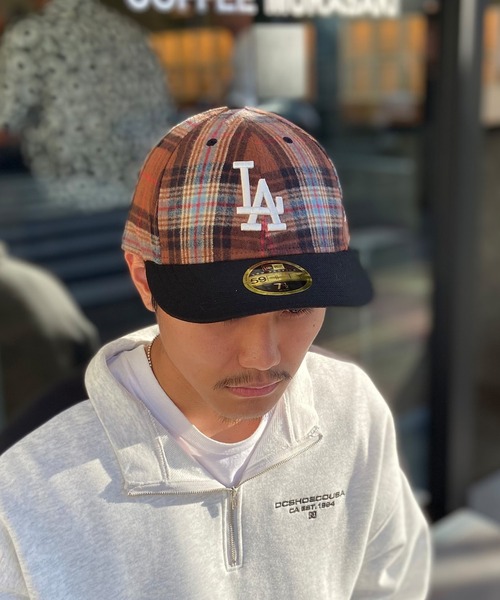 NEW ERA/ニューエラ キャップ LP 59FIFTY MLB Plaid タータン