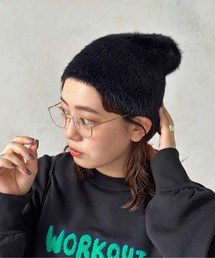 CPCM | シャギービーニーキャップ(ニットキャップ/ビーニー)