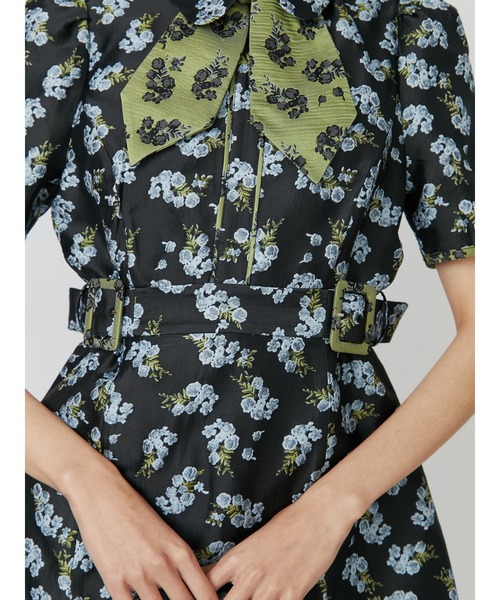 PAMEO POSE（パメオポーズ）の「Cross Tie Mini Dress Black