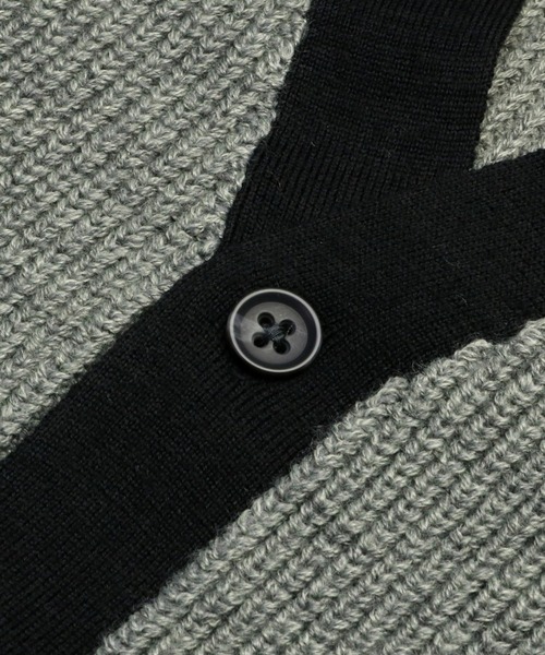 【セール】配色カーディガン（カーディガン/ボレロ）｜Pitta Re:)（ピッタリ）