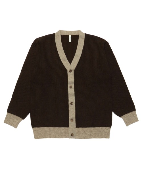 【セール】配色カーディガン（カーディガン/ボレロ）｜Pitta Re:)（ピッタリ）