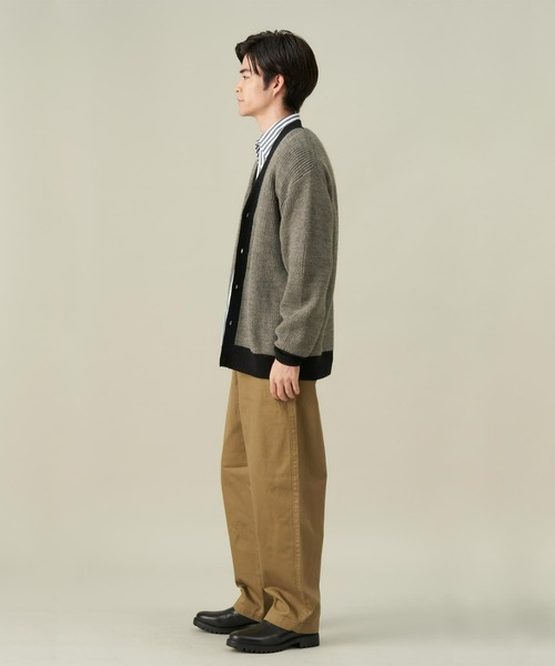 【セール】配色カーディガン（カーディガン/ボレロ）｜Pitta Re:)（ピッタリ）