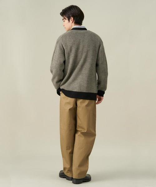 【セール】配色カーディガン（カーディガン/ボレロ）｜Pitta Re:)（ピッタリ）