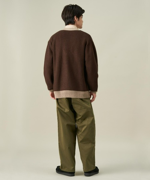 【セール】配色カーディガン（カーディガン/ボレロ）｜Pitta Re:)（ピッタリ）