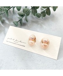 【PetitBonheur】淡水パールの耳飾り(ピアス)(MA)
