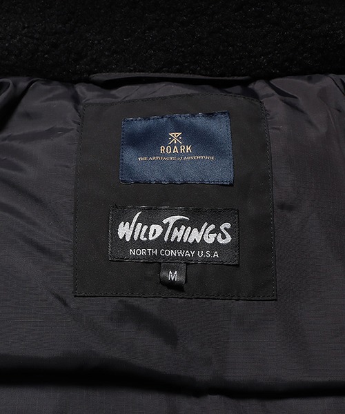 ROARK REVIVAL（ロアークリバイバル）の「ROARK REVIVAL×WILDTHINGS//ロアークリバイバル×ワイルドシングス MONSTER JACKET モンスタージャケット（ダウンジャケット/コート・メンズ・ベージュ/アーミー/ブラック・S/L/M/XL）」の16枚目の写真