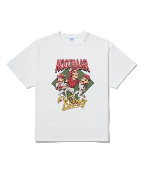 KEBOZ（ケボズ）の「NOOTBAAR×KEBOZ 03 S/S TEE（Tシャツ/カットソー・メンズ・ブラック/ホワイト・M/S/XL/L/2XL/XS）」の2枚目の写真