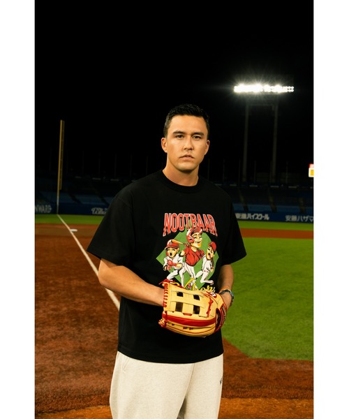 KEBOZ（ケボズ）の「NOOTBAAR×KEBOZ 03 S/S TEE（Tシャツ/カットソー・メンズ・ブラック/ホワイト・M/S/XL/L/2XL/XS）」の3枚目の写真