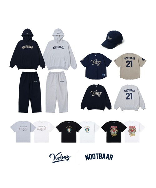 KEBOZ（ケボズ）の「NOOTBAAR×KEBOZ 03 S/S TEE（Tシャツ/カットソー・メンズ・ブラック/ホワイト・M/S/XL/L/2XL/XS）」の9枚目の写真