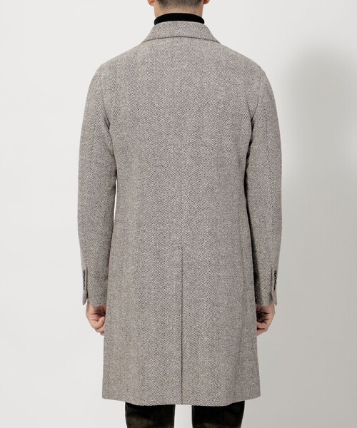 EPOCA UOMO（エポカウォモ）の「ウールチェスターコート（チェスターコート・メンズ・ベージュ系その他5/ネイビー・46/48/44/50）」の9枚目の写真