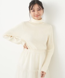 earth music&ecology | やわらかタッチリブタートルネックプルオーバー(Tシャツ/カットソー)