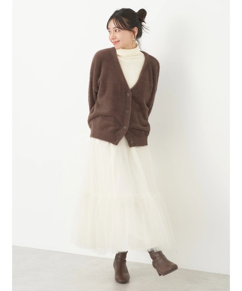 earth music&ecology（アースミュージックアンドエコロジー）の「やわらかタッチリブタートルネックプルオーバー（Tシャツ/カットソー・レディース・ブルー/その他7/ブラック/アイボリー/オレンジ/グリーン系その他3・S/M）」の22枚目の写真